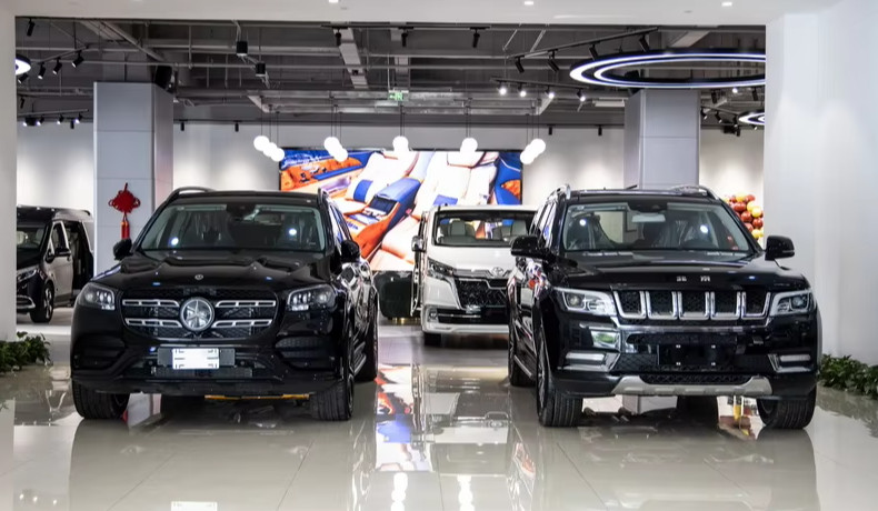 AVIC Lantian AUTOMOBILE SALES&amp;SERVICE (SHANGHAI) Co., Ltd. производственная линия завода