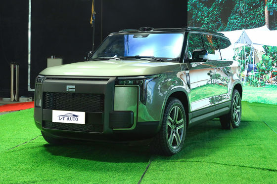 Версия 2024 года BAIC Jishi 01 Средний и большой внедорожник Stone 01 EV Гибридный автомобиль с 7 местами