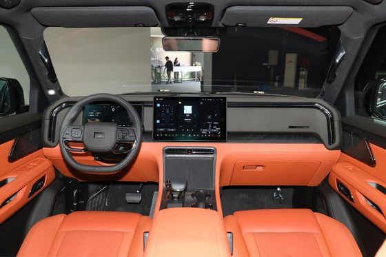 Версия 2024 года BAIC Jishi 01 Средний и большой внедорожник Stone 01 EV Гибридный автомобиль с 7 местами