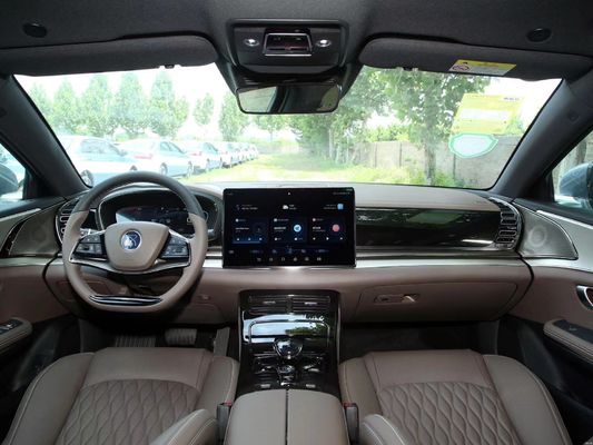 5-местный BYD Han EV гибридный электромобиль с 700 км дальностью и колесной базой 2920 мм
