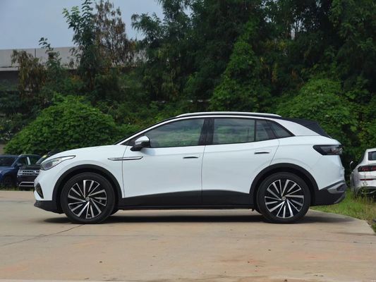 Volkswagen ID4X Long Endurance Левостороннее управление Электромобиль с кристально белым экстерьером