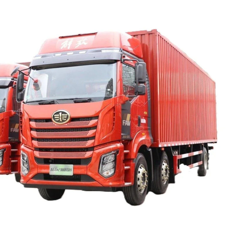 FAW Jiefang J6G Средний грузовик 6х2 фургон 7-10 тонн 8 колесный забор грузовик Транспортное средство