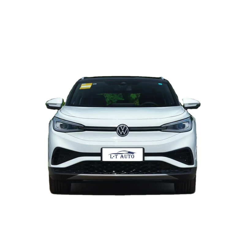 Volkswagen ID4X Long Endurance Левостороннее управление Электромобиль с кристально белым экстерьером