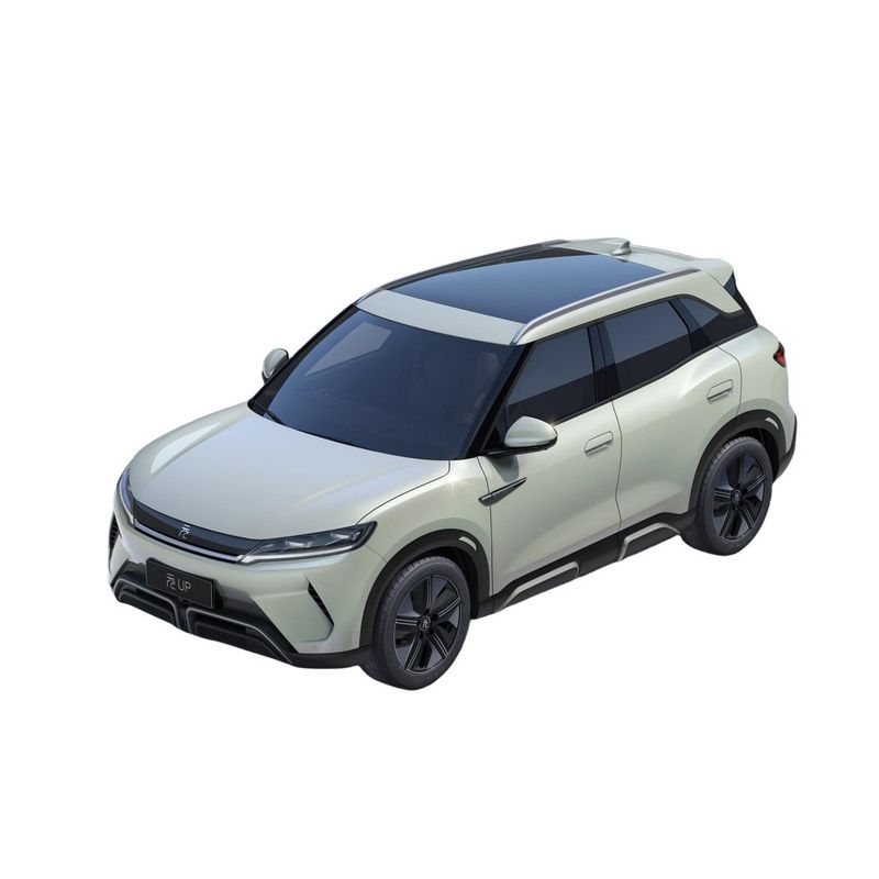 BYD Yuan UP Чистое электрическое транспортное средство компактный и доступный малый внедорожник с левым рулем